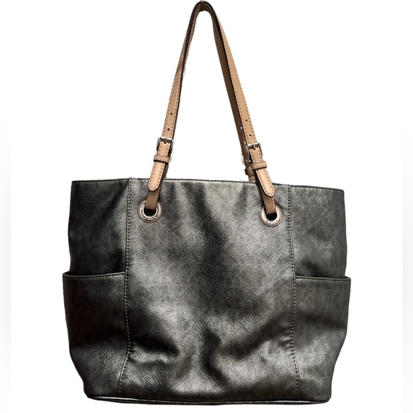 Michael Kors Signature Logo Tote Bag - Picture 7 of 10